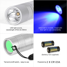 Load image into Gallery viewer, Portable UV-C Disinfecting Lighting